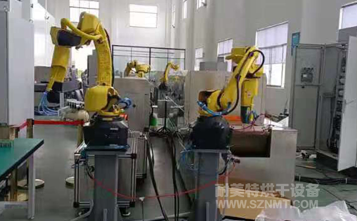 NMT-ZP-108 疫苗玻璃瓶小型預(yù)熱加固化自動裝配線(蘇州?？松?